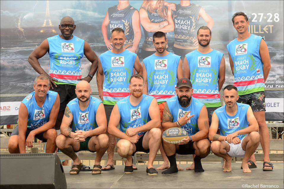 Photo de l'équipe du Beach Rugby 2024